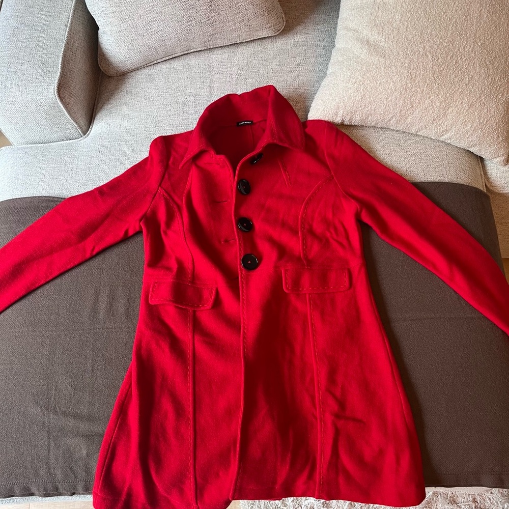 Gerry Weber Vibrant Red Trench Coat